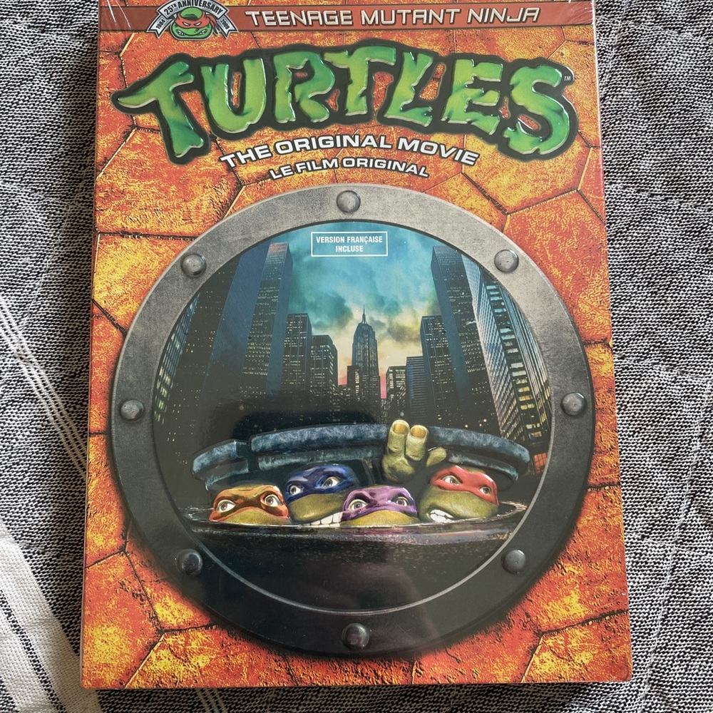 Teenage Mutant Ninja Turtles (the first movie) DVD